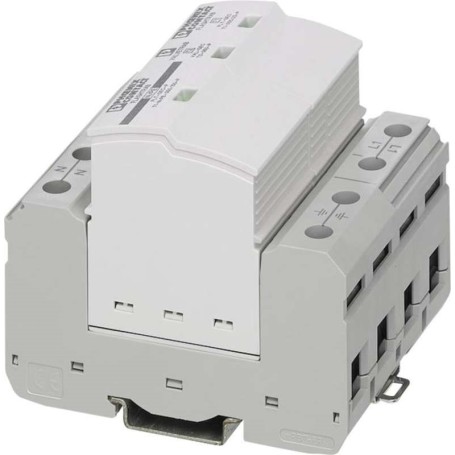 Phoenix Contact 2905466 Blitzstrom- / Überspannungsableiterkombination Typ 1+2/ FLT-SEC-T1+T2-1S-350/25-FM IP20 (2905466)