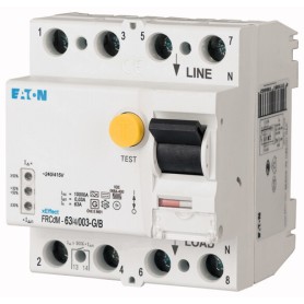 Eaton FRCDM-63/4/003-G/B interruttore automatico Dispositivo a corrente residua (167894)