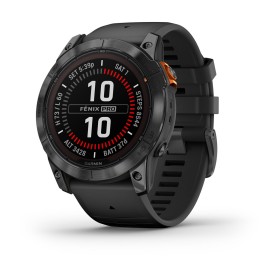 Garmin fēnix 7X Pro 3,56 cm (1.4") MIP 51 mm Digitale 280 x 280 Pixel Touch screen Grigio Wi-Fi GPS (satellitare) (010-02778-01)