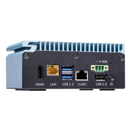 Shuttle Edge PC System SPCEL02WA Intel Celeron J J6412 8 GB DDR4-SDRAM 120 GB SSD Windows 10 IoT Mini PC Nero, Blu