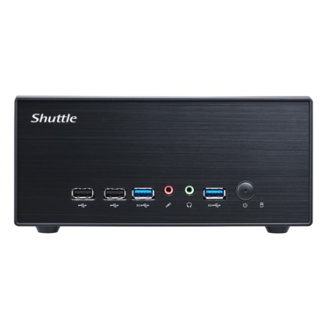 Shuttle XPС slim XH610G2 barebone per PC/stazione di lavoro Desktop Nero Intel H610 LGA 1700