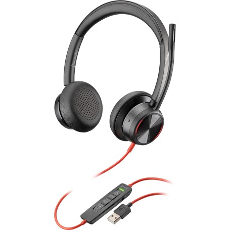 Poly Cuffie Blackwire 8225 USB-A (772K2AA)