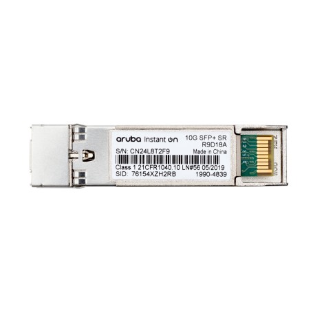 Aruba Networking Instant On 10 G SFP+ LC SR OM3 MMF (R9D18A)