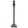 Black & Decker BDPSE1815P-QW scopa elettrica Aspirapolvere a bastone 2 in 1 Batteria Secco Senza sacchetto 0,65 L Viola 1,5 Ah