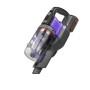 Black & Decker BDPSE1815P-QW scopa elettrica Aspirapolvere a bastone 2 in 1 Batteria Secco Senza sacchetto 0,65 L Viola 1,5 Ah