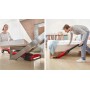 Bosch Serie 4 BBH3ZOO28 Scopa elettrica ricaricabile Flexxo Gen2 28Vmax ProAnimal Rosso