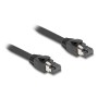 Netzwerkkabel RJ-45 Cat.8.1 S/FTP, bis 40 Gbps (schwarz, 50cm) (80232)