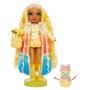 Rainbow High Winter Wonderland Doll- Sunny (Yellow) (120858-EUC)