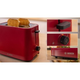 Bosch TAT3M124 Tostapane compatto MyMoment Rosso