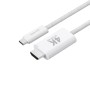 4smarts 540955 cavo HDMI 2 m USB C HDMI tipo A (Standard) Bianco