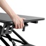 LogiLink EO0033 Supporti a parete per TV Scrivania Nero