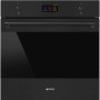 SMEG SO6303APN Forno con funzione microonde e vapore, linea di design Classici, nero opaco, 60 x 60 cm