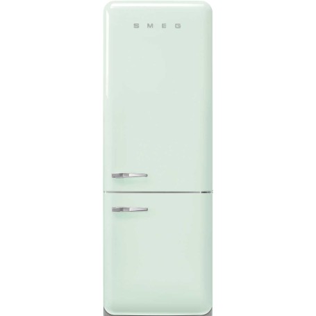 SMEG FAB38RPG6 Frigorifero combinato, design stile anni '50, verde pastello, cerniera a destra