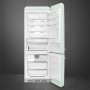 SMEG FAB38RPG6 Frigorifero combinato, design stile anni '50, verde pastello, cerniera a destra