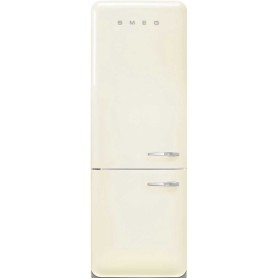 SMEG FAB38LCR6 Frigorifero-congelatore da libera installazione, design stile anni '50, crema, cerniera a sinistra