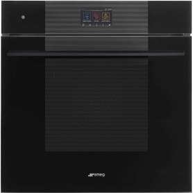 SMEG SO6104S4PB3 Forno a vapore, design Linea, nero, touch control, circa 60 x 60 cm