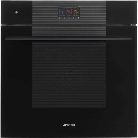 SMEG SO6104S4PB3 Forno a vapore, design Linea, nero, touch control, circa 60 x 60 cm