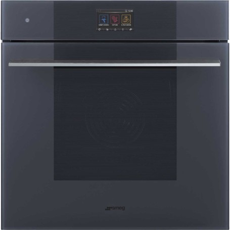 SMEG SO6104S4PG Forno a vapore, design Linea, Grigio Nettuno, touch control, circa 60 x 60 cm
