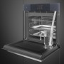 SMEG SO6104S4PG Forno a vapore, design Linea, Grigio Nettuno, touch control, circa 60 x 60 cm
