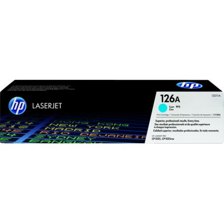 HP Cartuccia Toner originale ciano LaserJet 126A (CE311A)
