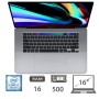 MBP 16 T.BAR(2019)I7-9750H-@2.6GHZ/16/500/SG/2Y (004104PCR-EU)