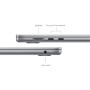 Apple MacBook Air 15'' M3 chip con core 8 CPU e core 10 GPU, 8GB, 256GB SSD Grigio Siderale (MRYM3T/A)