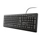 Trust Primo tastiera USB QWERTY Inglese Nero (23893)
