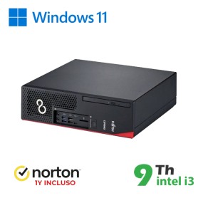 RINOVO PC FUJITSU REFURBISHED ESPRIMO D738 SFF i3-9X00 DDR4 16GB SSD 256GB W11 PRO NO DVD GRADE A 1Y + NORTON (RN54432311) RINOVO PC FUJITSU REFURBISHED ESPRIMO D738 SFF i3-9X00 DDR4 16GB SSD 256GB W11 PRO NO DVD GRADE A 1Y + NORTON (RN54432311)