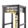 StarTech.com Gancio con anello a D per gestione cavi in server rack verticale 1U - 5,7 x 10 cm (CMHOOK1U)