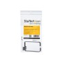 StarTech.com Gancio con anello a D per gestione cavi in server rack verticale 1U - 5,7 x 10 cm (CMHOOK1U)