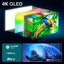 Philips Ambilight TV 50PUS8510 4K UHD QLED 126cm 50" Smart TV Dolby Atmos Titan OS (50PUS8510/12)