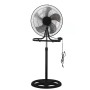 Pyramidea VPM45 ventilatore Nero, Stainless steel (8054890193122)