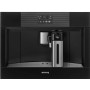 SMEG CMS4104B3 Macchina da caffè completamente automatica, design Linea, nero, nicchia 60 x 45 cm
