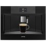 SMEG CMS4104B3 Macchina da caffè completamente automatica, design Linea, nero, nicchia 60 x 45 cm