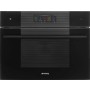 SMEG SO4106WAPB3 Forno con funzione microonde e vapore, design Linea, nero, touch control, nicchia 60 x 45 cm
