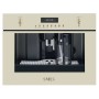 SMEG CMS8451P Macchina da caffè completamente automatica, linea Cortina, crema, manopola di controllo, nicchia 60 x 45 cm