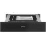 SMEG CPV115B3 Cassetto sottovuoto, design Linea, nero, touch control, nicchia 60 x 15 cm