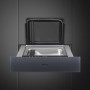 SMEG CPV115G Cassetto sottovuoto, design Linea, Grigio Nettuno, touch control, nicchia 60 x 15 cm