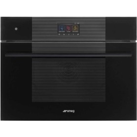 SMEG SO4104S4PB3 Forno a vapore, design Linea, nero, touch control, nicchia 60 x 45 cm