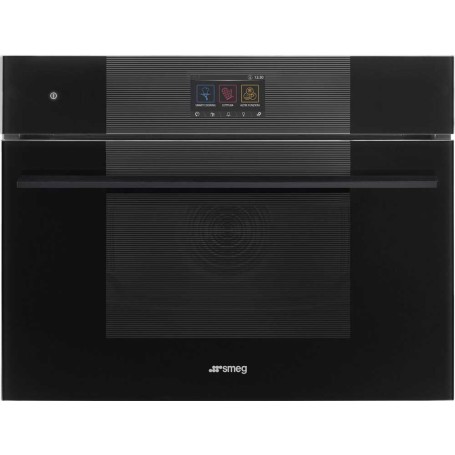 SMEG SO4104S4PB3 Forno a vapore, design Linea, nero, touch control, nicchia 60 x 45 cm