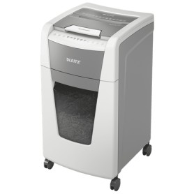 Leitz 80160000 distruggi documenti Taglio a frammenti 22 cm Grigio, Bianco (80160000)