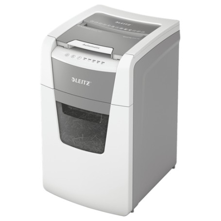 Leitz 80140000 distruggi documenti Taglio a frammenti 22 cm Grigio, Bianco (80140000)