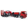 MAN TGA Tieflader mit Manitou Teleskoplader MLT 633 (02774)