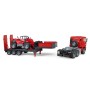 MAN TGA Tieflader mit Manitou Teleskoplader MLT 633 (02774)