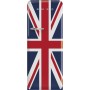 SMEG FAB28RDUJ6 Frigorifero da incasso con congelatore, design anni '50, Union Jack, cerniera a destra