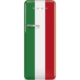 SMEG FAB28RDIT6 Frigorifero da libera installazione con vano congelatore, linea di design Anni '50, Italia, cerniera a destra