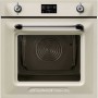 SMEG SOP6902S2PP Forno con funzione vapore, linea Victoria, panna, manopole, nicchia 60 x 60 cm