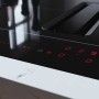 Asko HIH 3843 FM1 Piano a induzione con cappa integrata, 80 cm, 2 zone bridge, installazione a filo e in appoggio (HIH3843FM1)
