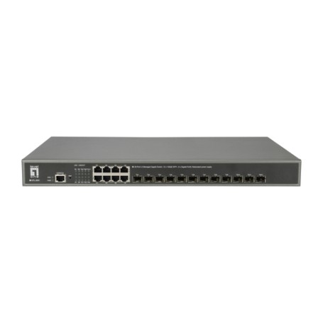 LevelOne GTL-2091 Gestito L3 Gigabit Ethernet (10/100/1000) Grigio (GTL-2091)