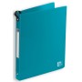 Oxford 400018338 raccoglitore ad anelli A4 Blu, Verde, Colore menta, Viola, Rosso, Giallo, Turchese